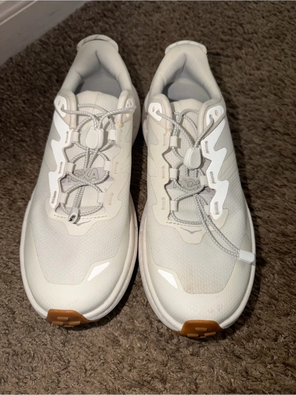 Hoka Transport White